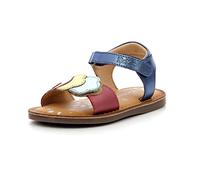 Kickers Dyastar, Sandali Bambina, Marine Metal Multico, 23 EU