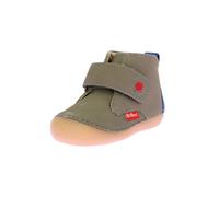Kickers Sabio, Scarpe con Lacci Unisex-Bambini, Cachi Blu, 21 EU