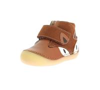 Kickers Sabio, Scarpe con Lacci Unisex-Bambini, Marrone Volpe, 18 EU