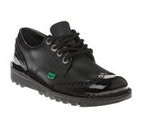 Kickers Scarpe da Donna Kick Lo in Pelle Nera con Brogue - EUR 39