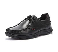 Kickers Scarpe In Pelle Nera Da Uomo Con Lacci Reasan Lace - EUR 44