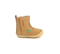 Kickers Socool Cho, Scarpa Mary Jane Unisex-Bimbi 0-24, Luce Cammello, 19 EU