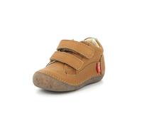 Kickers Sostankro, Scarpe con Lacci Bimbo 0-24, Marrone, 18 EU