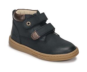 Kickers Stivaletti bambini TACKEASY in Blu 27