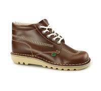 Kickers Stivali in Pelle da Uomo Kick Hi Color Tan - EUR 44