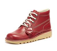 Kickers Stivali in Pelle Rossa da Uomo Kick Hi - EUR 43