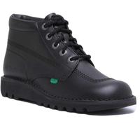 Kickers Stivali per la Scuola Ragazzi Uomo Hi Top Pelle Donne Scarpe Misura 3-12