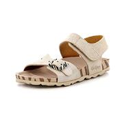 KICKERS Sunkro, Sandali Bambina, Argento zebrato, 32 EU
