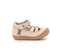Kickers Sushy, Scarpe con Lacci Bimba 0-24, Rosa Chiaro, 21 EU