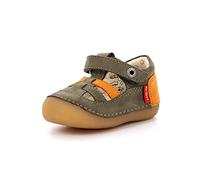 KICKERS SUSHY, Scarpa Mary Jane Unisex-Bambini, Kaki Orange, 22 EU