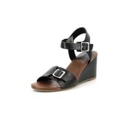 KICKERS - Vodou marrone, Sandalo Tacco Donna, Nero, 36 EU