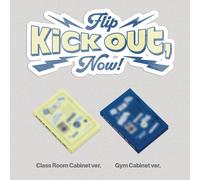 KickFlip 2° mini album Kick Out, capovolgi ora Platform 2Ver SET QR Card + P...