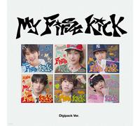 KickFlip 4th Mini Album [My First Kick] Digipack 6Ver SET CD+Book+P.Card+Sticker