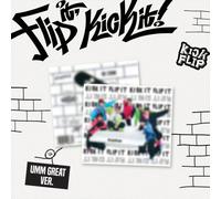 KICKFLIP FLIP IT, KICK IT 1° mini album UMM GREAT Ver/CD+Libro+Card+Poster+POB