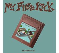KICKFLIP MY FIRST KICK 4th Mini Album MY FIRST QUEST Ver./QR+28Photo+2Card+Stand