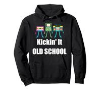 Kickin It Old School Vintage Electronics Uomini Donne Bambini Regalo Felpa con Cappuccio