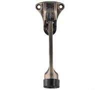 Kicking fermaporta con leva a pedale in lega di zinco e base in gomma antiscivolo per una chiusura sicura della porta (bronzo verde)