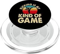 Kicking Is My Kind Of Game PopSockets PopGrip per MagSafe