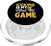 Kicking Is My Kind Of Game PopSockets PopGrip per MagSafe