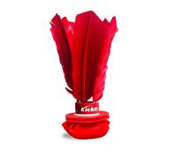 KickIt | The Original Birdie Soccer Trainer | Play Outdoors Indoors or Backyard Beach or Tailgate (Red)