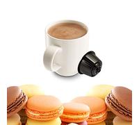 KICKKICK 32 Capsule Macaron alla Mandorla Compatibili Nescafé Dolce Gusto - Bevanda Solubile in Cialde
