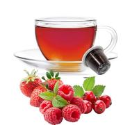 Kickkick 50 Capsule Tisana Relax Frutti Rossi Digestiva con Karkadè Compatibile con Nespresso - Infuso Naturale senza Zucchero