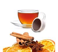 KICKKICK Tisana Arancia e Cannella Infuso Compatibile con/Sostituzione di Lavazza Espresso Point - Bevanda in Cialde - 50 Capsule