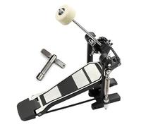 Kicks Drum Pedali con martello, robusto singolo pedale per grancassa, regolabile, per tamburi set di strumenti