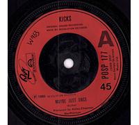 KICKS - MAYBE JUST ONCE 7 INCH (7" VINYL 45) UK POLYDOR 1980