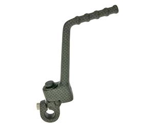 Kickstarter Alluminio carbon look per il motociclo