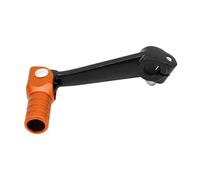 Kickstarter nero per Easy Pull Starter Moto Pieghevole In Alluminio Leva Del Cambio Del Cambio Per ATV Dirt Bike Fit Per ZongShen NC250 Apollo T2 T4 110-250cc Universale(Black Orange)