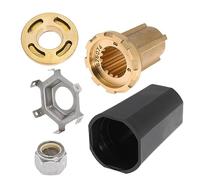 Kicofyee Kit hub per Flo-Torq II Sostituzione 835257Q1 per Mercurio 60-300 HP Engines per Mercruiser Alpha Bravo One Drive