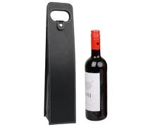 KICPUK Borsa per vino, Nero , One bottle, moderno
