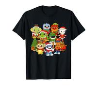 Kid Baby Brainrot Los Dicen AI Monster Christmas Outfit Carino Maglietta