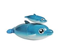 Kid Bath Toys, Automatic Floating Fish for Toddler , Balanced Power Structure, Interactive Water Game for Early Learning and Fun, Preschool Bathtub Play for Baby Girls Boys Children, 21x4.5cm