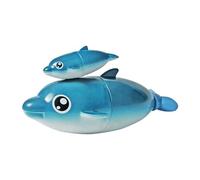 Kid Bath Toys, Automatic Floating Fish Toys, 8.66 inches Compact Early Learning Game Interactive Bathtub Water for Preschool Toddler Baby Girls Boys, Child Fun Time Gift