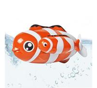 Kid Bath Toys, Floating Fish Game, Automatic Water Play Set, Interactive Early Learning Design, 8.27 Inches, Ideal for , Babies, Preschool Girls, Boys, Bathtub Fun Time