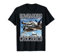 Kid Boy Trending Meme Brainrot Italiano Bombardino Crocodilo Maglietta