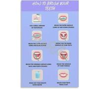 Kid Brush Poster Fun Song Reward | Two minute timer star chart make habit early(Framed,12x18inch(30x45cm))