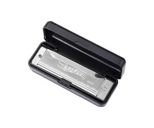 Kid Harmonica - Metal & ABS, Preschool Toy Musical Instrument | Safe Water-Based Kids Harmonica, Educational Rhythm & Coordination Tool For, Early Learning, Beginners, Music Practice