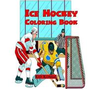 Kid Kongo Ice Hockey Coloring Book (Tascabile)