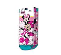 Kid Licensing Calza Cavigliera Confezione da 3 Pezzi Minnie, Unisex Bambini, Multicolore, Taglia Unica