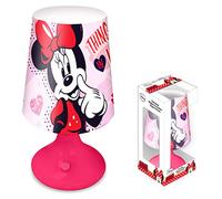 Minnie Rosa Lampada Lampadina Led Luce Notturna Da Comodino Tavolo Bambini [EEK: A+++]