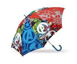 Kid Licensing Paraguas 46cm Auto Avengers, Ombrello da Ragazzi, Unisex, Multicolore, Taglia Unica