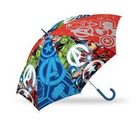 Kid Licensing PARAGUAS 46CM Auto Avengers, Ombrello Gioventù Unisex, Multicolore, Taglia Unica