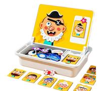 Kid Magnet Toys Puzzle magnetico per bambini dai 3 ai 5 anni, Make Face