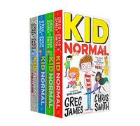 Kid Normal Series 4 Books Collection Set By Greg James and Chris Smith