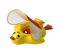 Kid Pool Float with Canopy - with Removable Sun Protection Canopy, Cute Duck Swim Pool Float | for Outdoor Beach Vacation Travel Family Gathering Backyard Resort, 12-36M Boys Girls