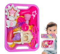 Kid Pretend Play Toy - Realistic Styling Kit For Girls | Fun Hair Styling Toy For Role Play, Ideal For Boys And Girls, Encourages Creativity And Imagination, Perfect For Educational Play And Social Sk