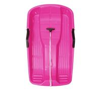 Kid Snow Sled 2 Person Lightweight - Winter Toboggan with Handles Pull Rope